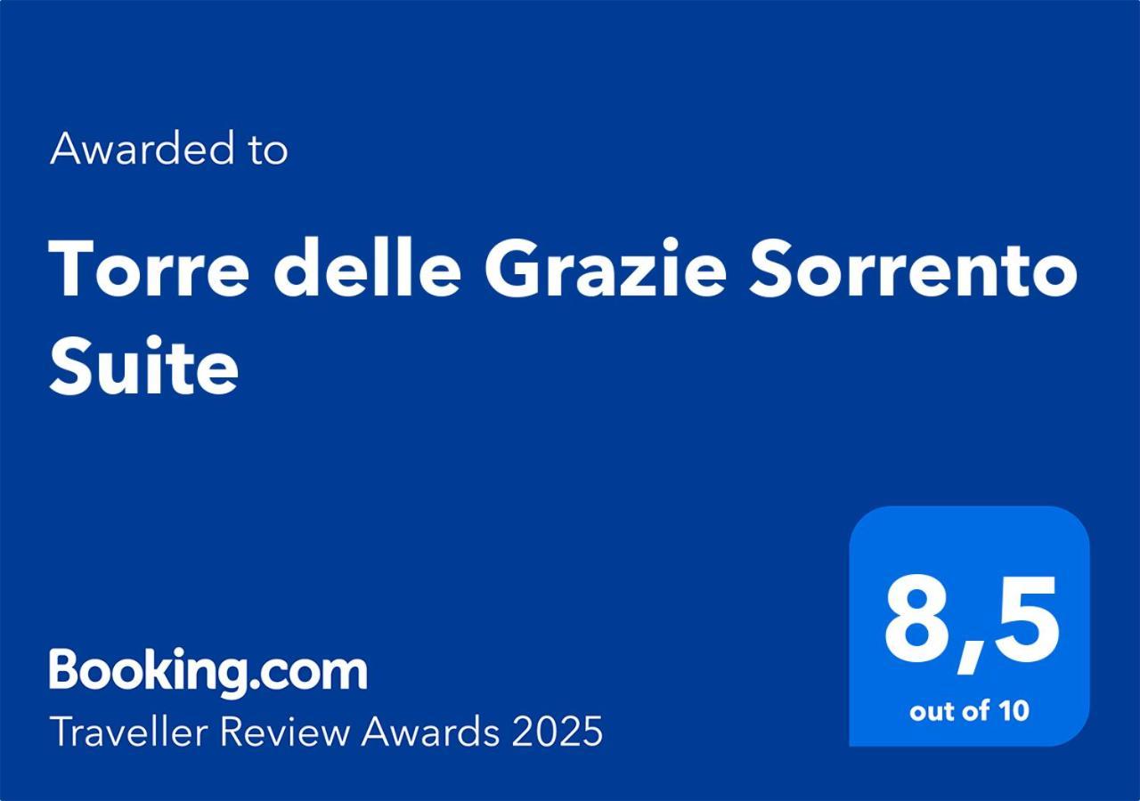 ויקו אקוונסה Torre Delle Grazie Sorrento Suite מראה חיצוני תמונה
